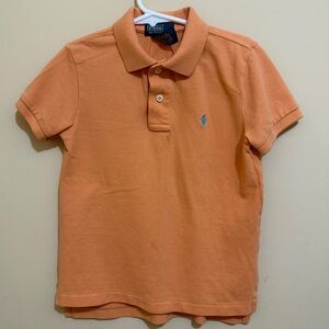 Polo Ralph Lauren Orange Toddler Boy Polo